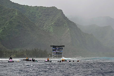 Olympic judges' tower